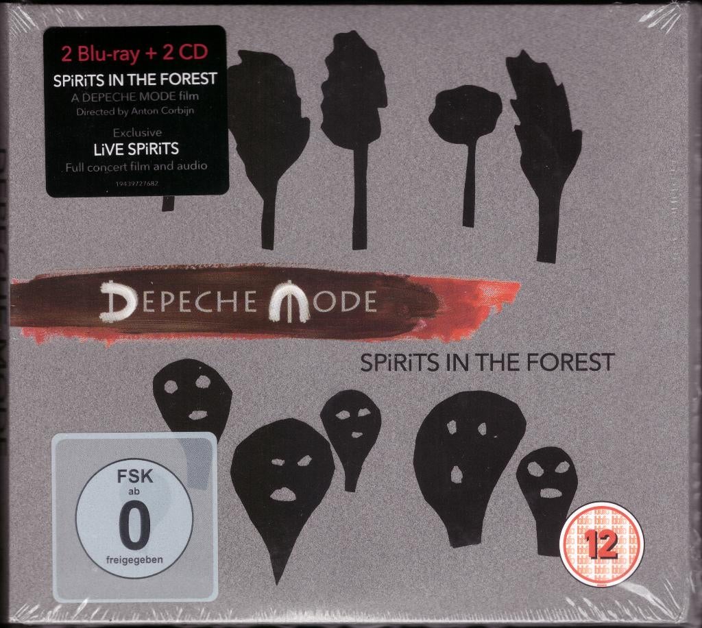 Depeche Mode Spirits In The Forest 2 Blu-ray + 2 CD, Verzenden, Nieuw in verpakking, Overige genres