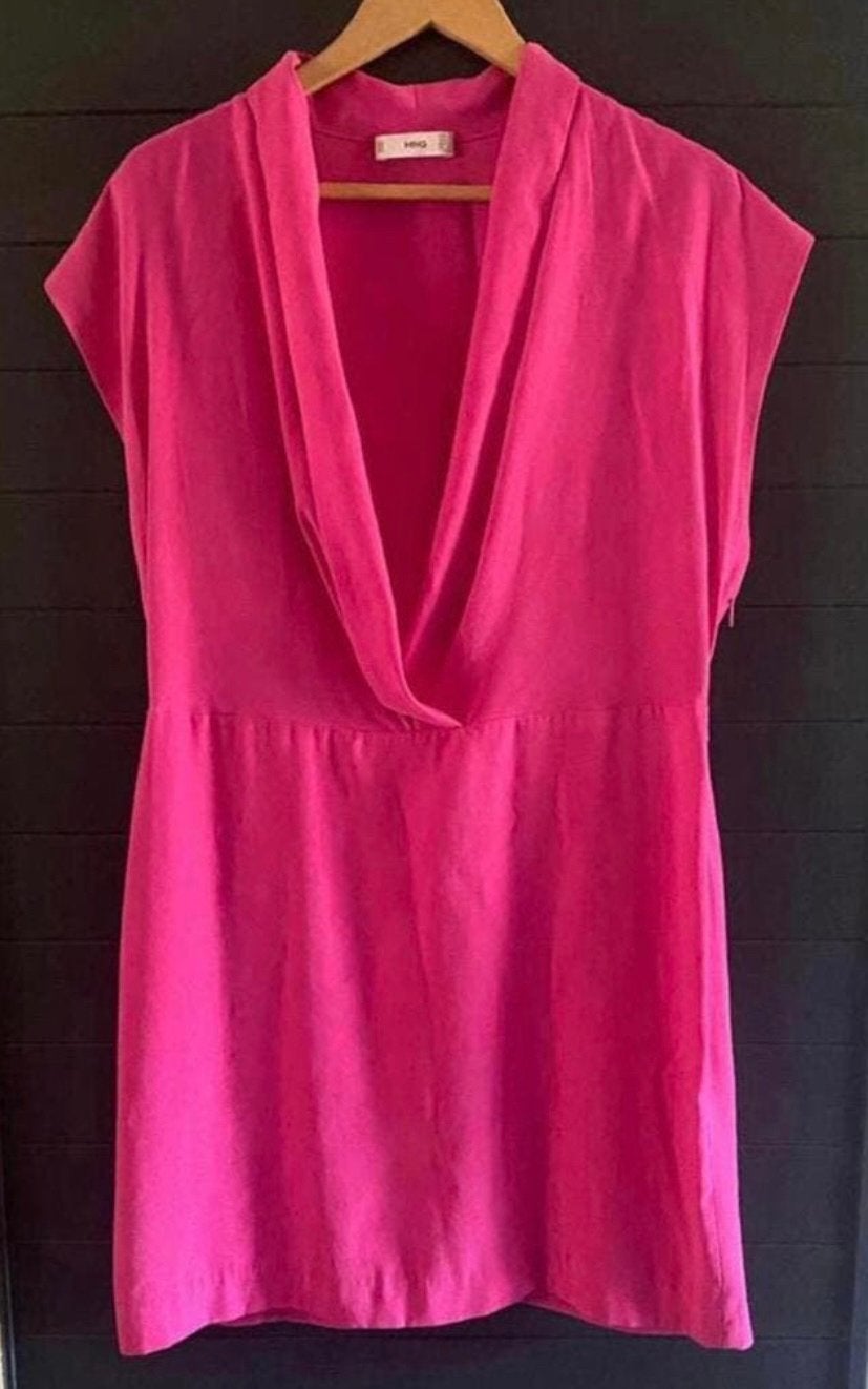 Vrolijk jurkje van Mango..mt:xl, B, Verzenden, Maat 46/48 (XL) of groter, A