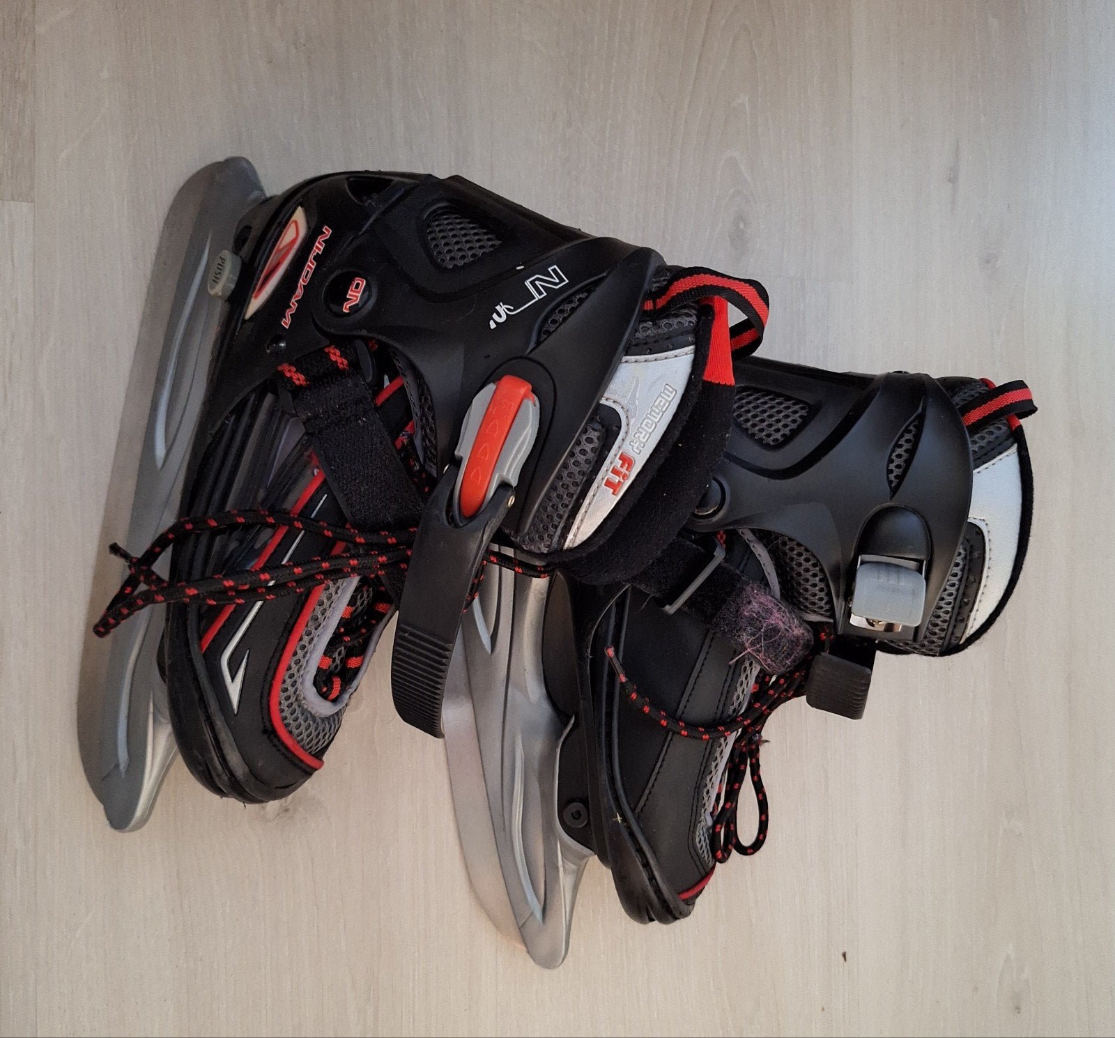 Nijdam ijshockeyschaatsen - maat 34-37, Ophalen of Verzenden, Gebruikt, Schaatsen