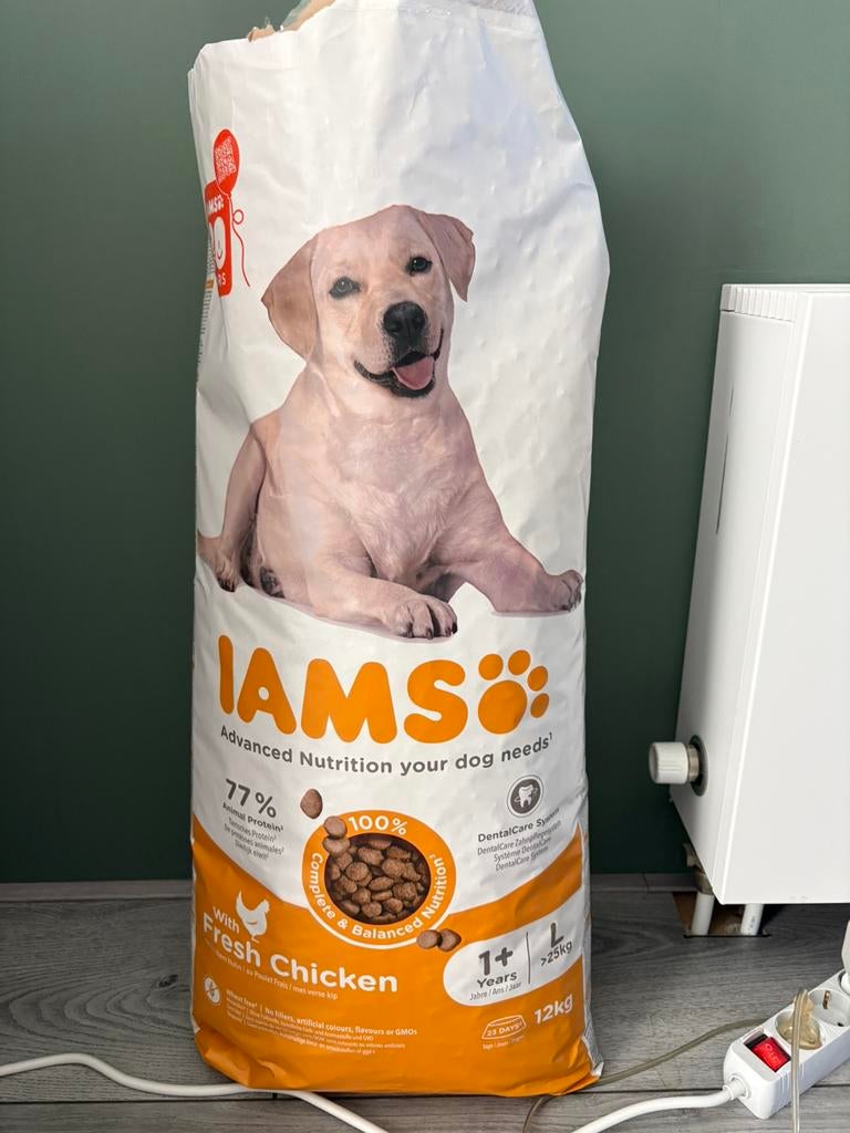 Iams hondenbrokken L 12 KG, Ophalen, Hond