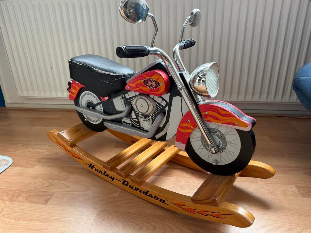 Harley Davidson hobbelmotor - Gebruikt maar prima staat, Kinderen en Baby's, Ophalen, Gebruikt