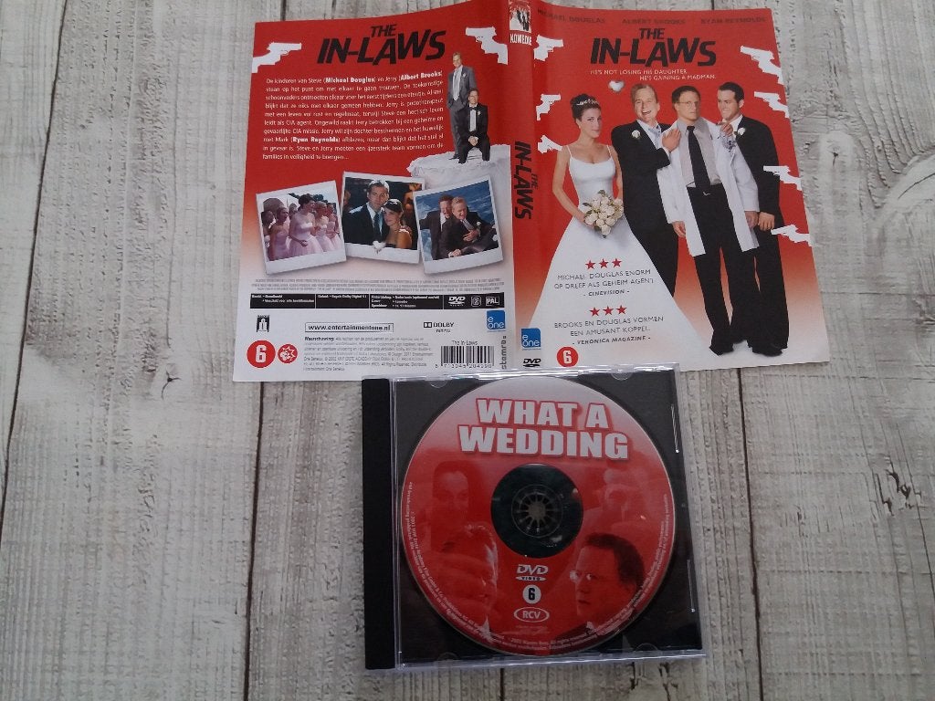 The In-Laws - Michael Douglas, Albert Brooks, Cd's en Dvd's, Engels, Nederlands, Romantische komedie, Ophalen of Verzenden