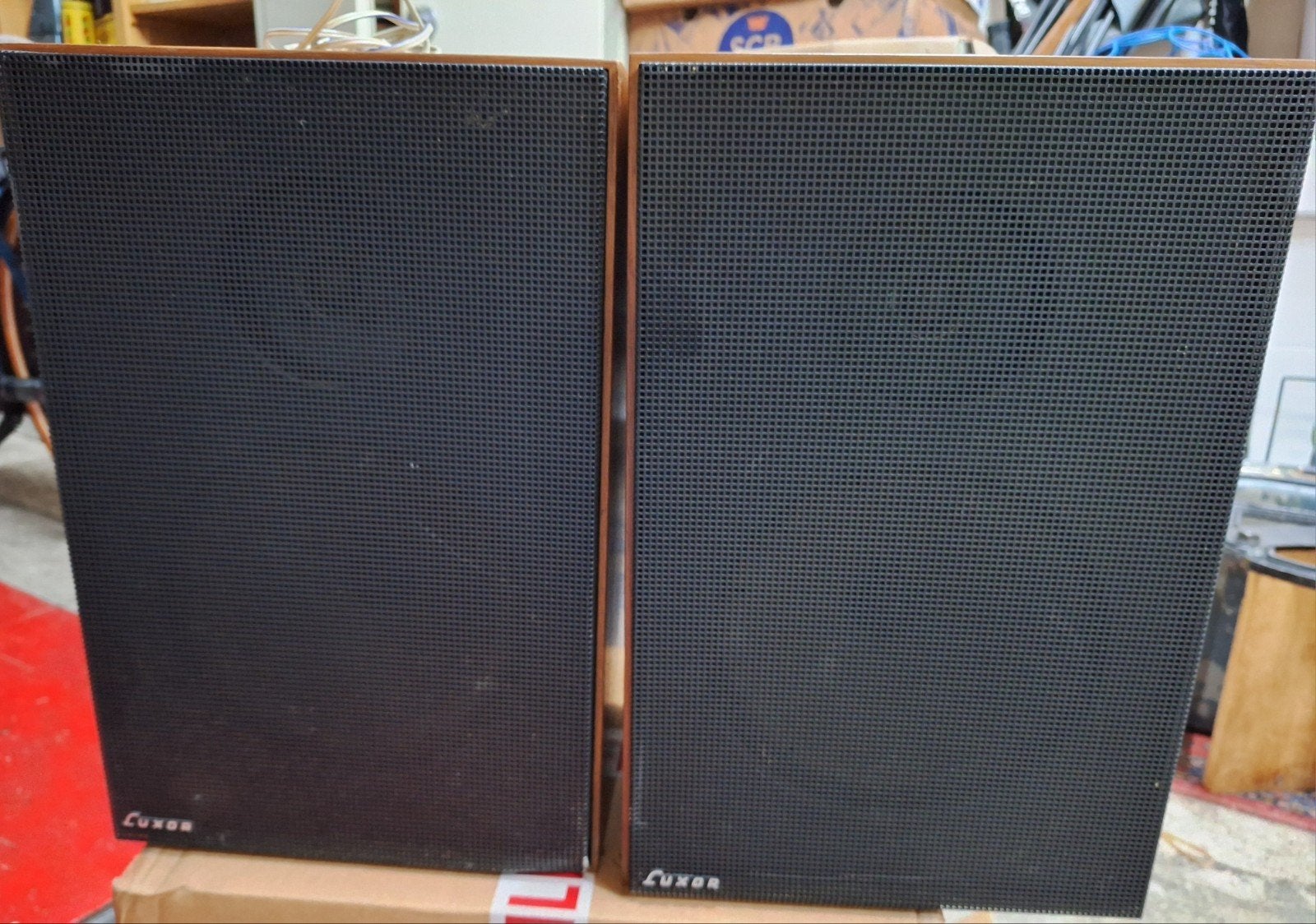 Luxor Industries AB Vintage Luidsprekers - 30W, Stereo speakers, Gebruikt, Minder dan 60 watt, Ophalen