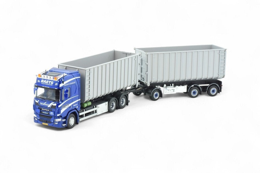 Tekno Baets Scania Next Gen R530 met conainer aanhanger, Ophalen of Verzenden, Nieuw, Bus of Vrachtwagen, Tekno