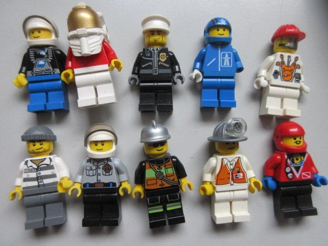nr. 0209, 10 Lego poppetjes, Ophalen of Verzenden, Zo goed als nieuw, Complete set, Lego