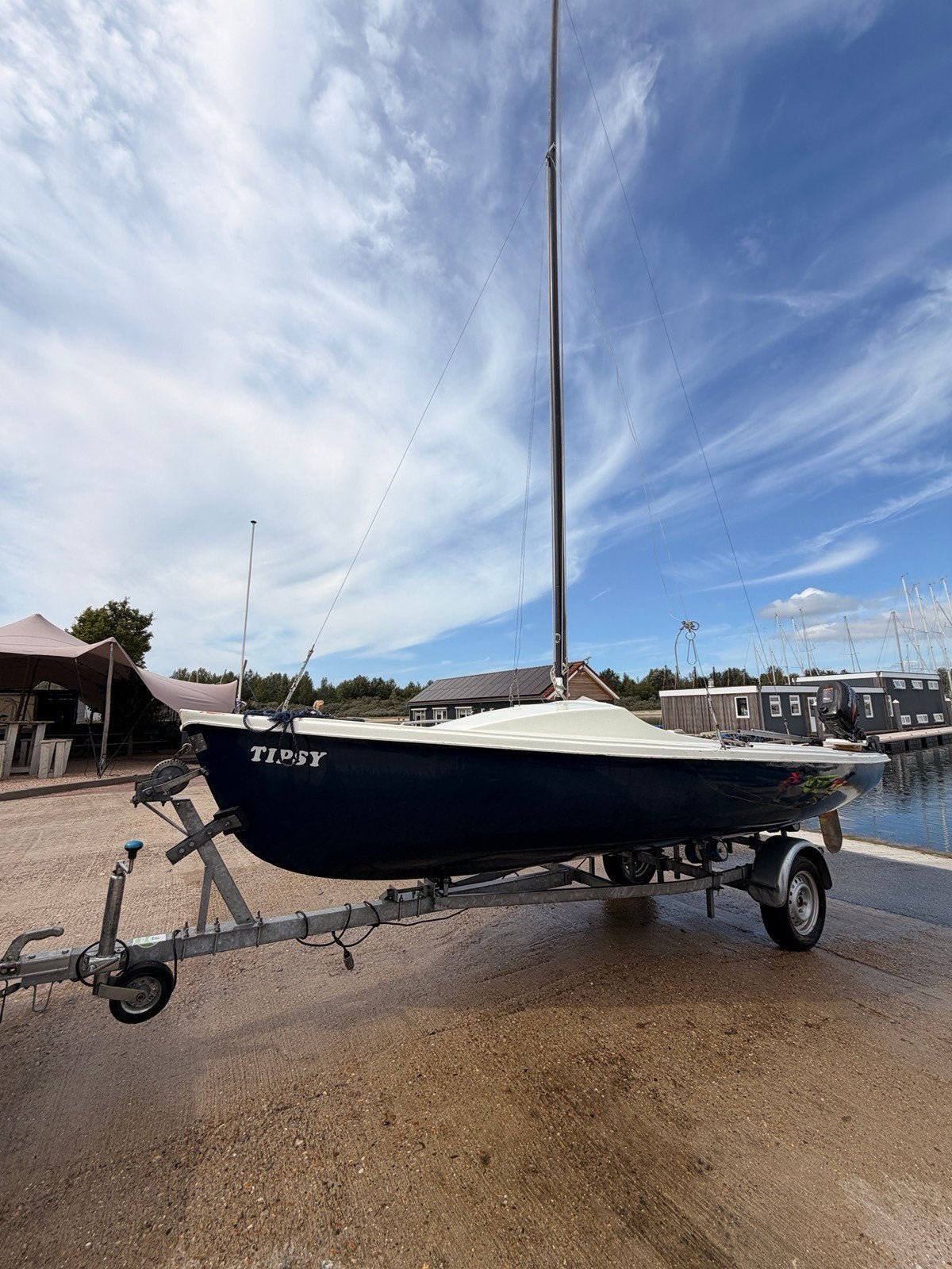Varuna 501 open zeilboot, Watersport en Boten, Open zeilboten, Ophalen, Gebruikt, Overige typen, 20 cm