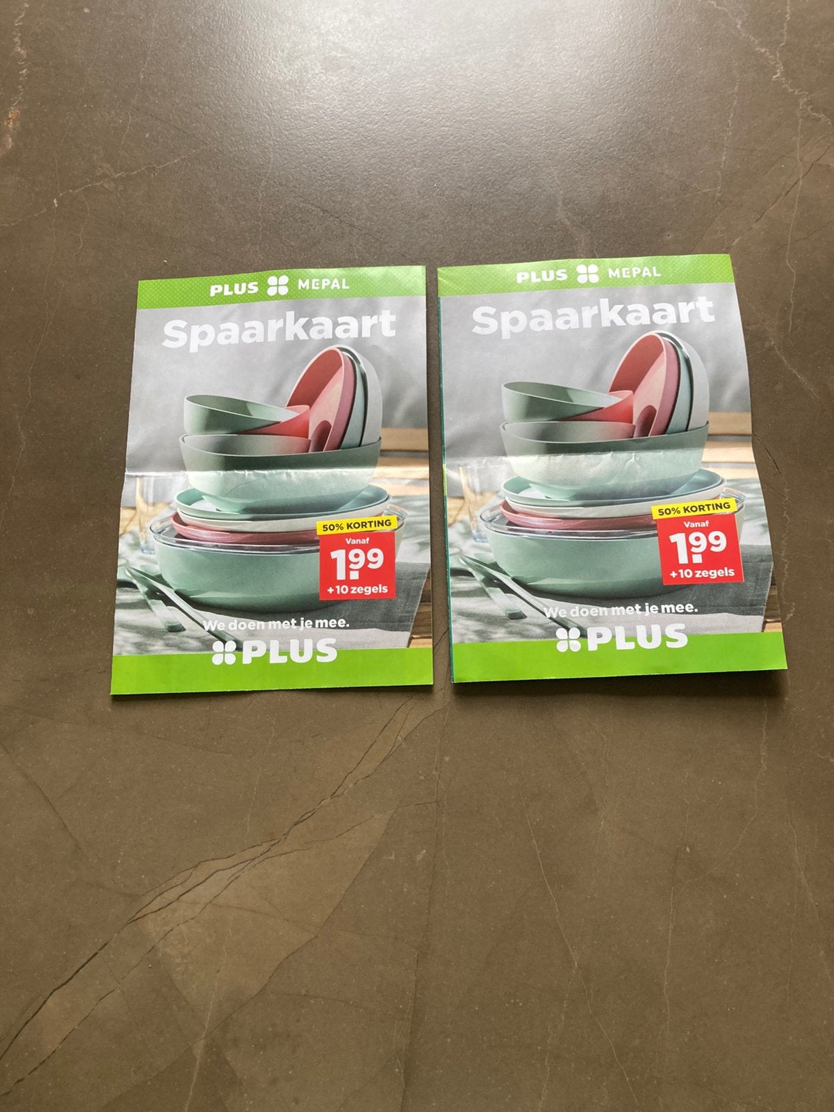 Plus Mepal spaaractie, Ophalen of Verzenden, Winkel, Super of Benzinepomp, Volle spaarkaart