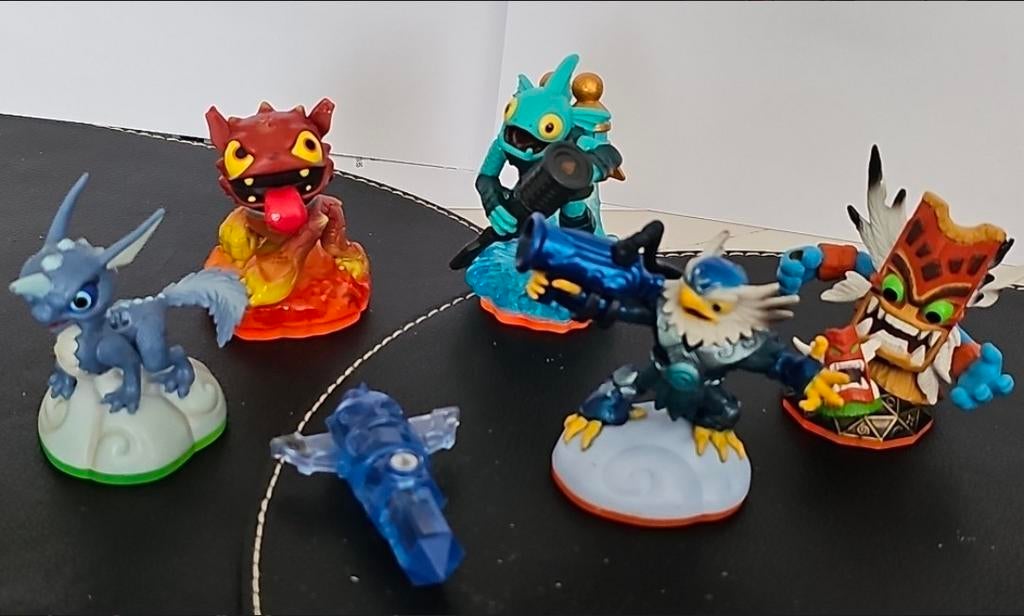 Skylanders Battle Pack-5 figuren + Water Trap + GRATIS bonus, Avontuur en Actie, 2 spelers, Ophalen of Verzenden, Zo goed als nieuw