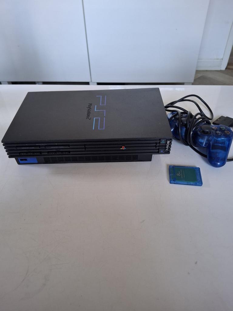 Sony PlayStation 2 (PS2) Phat met controller en geheugenkaar, Spelcomputers en Games, Spelcomputers | Sony PlayStation 2, Ophalen of Verzenden
