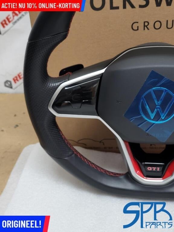 Stuurwiel STUUR VW Golf 8 VIII GTI F1 FLIPPER + AIRBAG NIEUW, Auto-onderdelen, Volkswagen, Nieuw, Ophalen of Verzenden, Volkswagen
