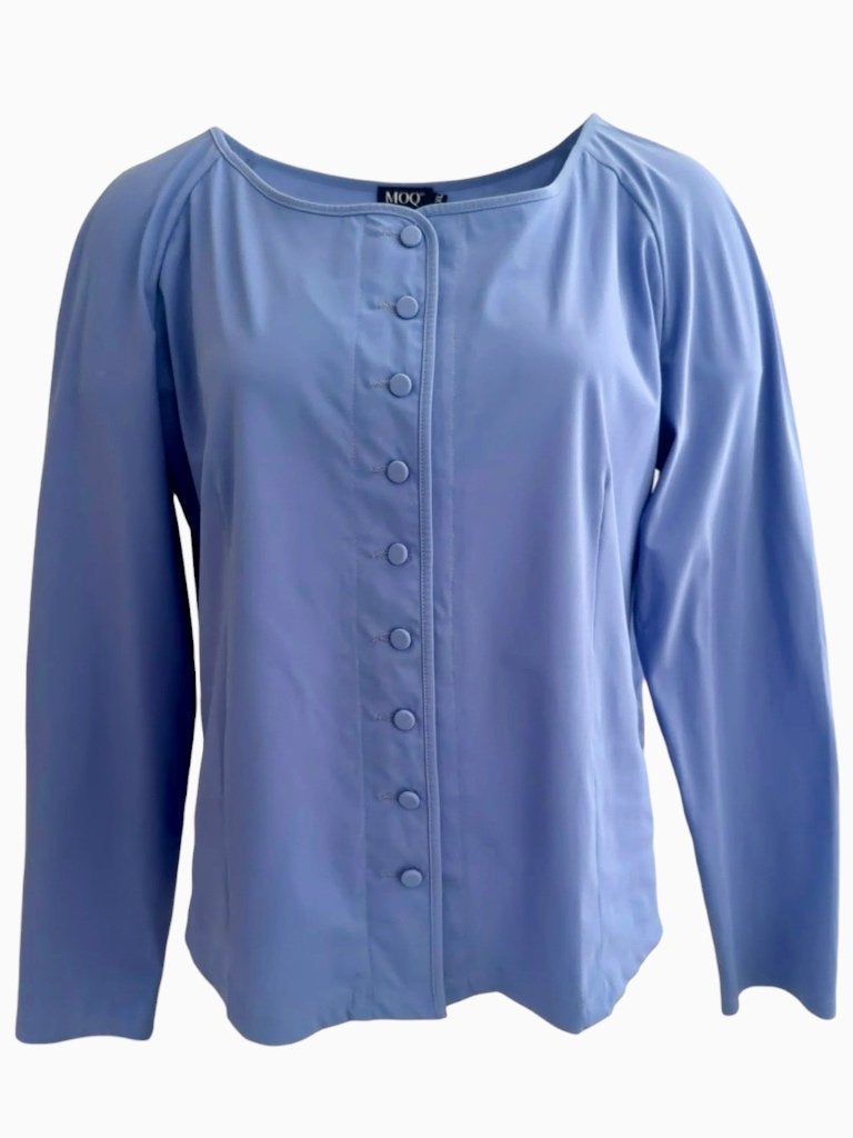 Moq vest XXL, Blauw, Maat 46/48 (XL) of groter, Ophalen of Verzenden, Zo goed als nieuw