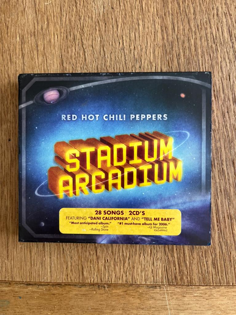 Red Hot Chili Peppers, stadium arcadium (dubbel cd), Ophalen of Verzenden, Zo goed als nieuw, Poprock
