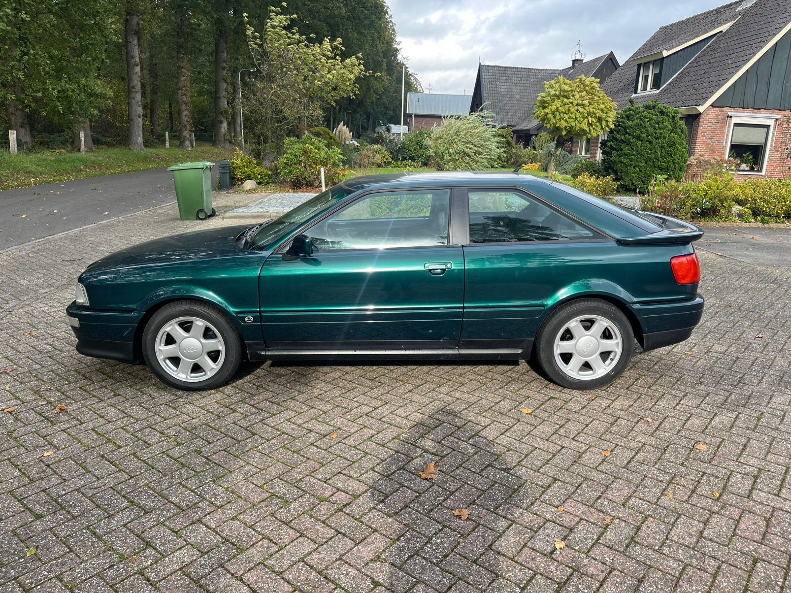 Audi S2 Coupe ABY 6Bak 1994, Auto's, 230 pk, Zwart, Leder, Handgeschakeld