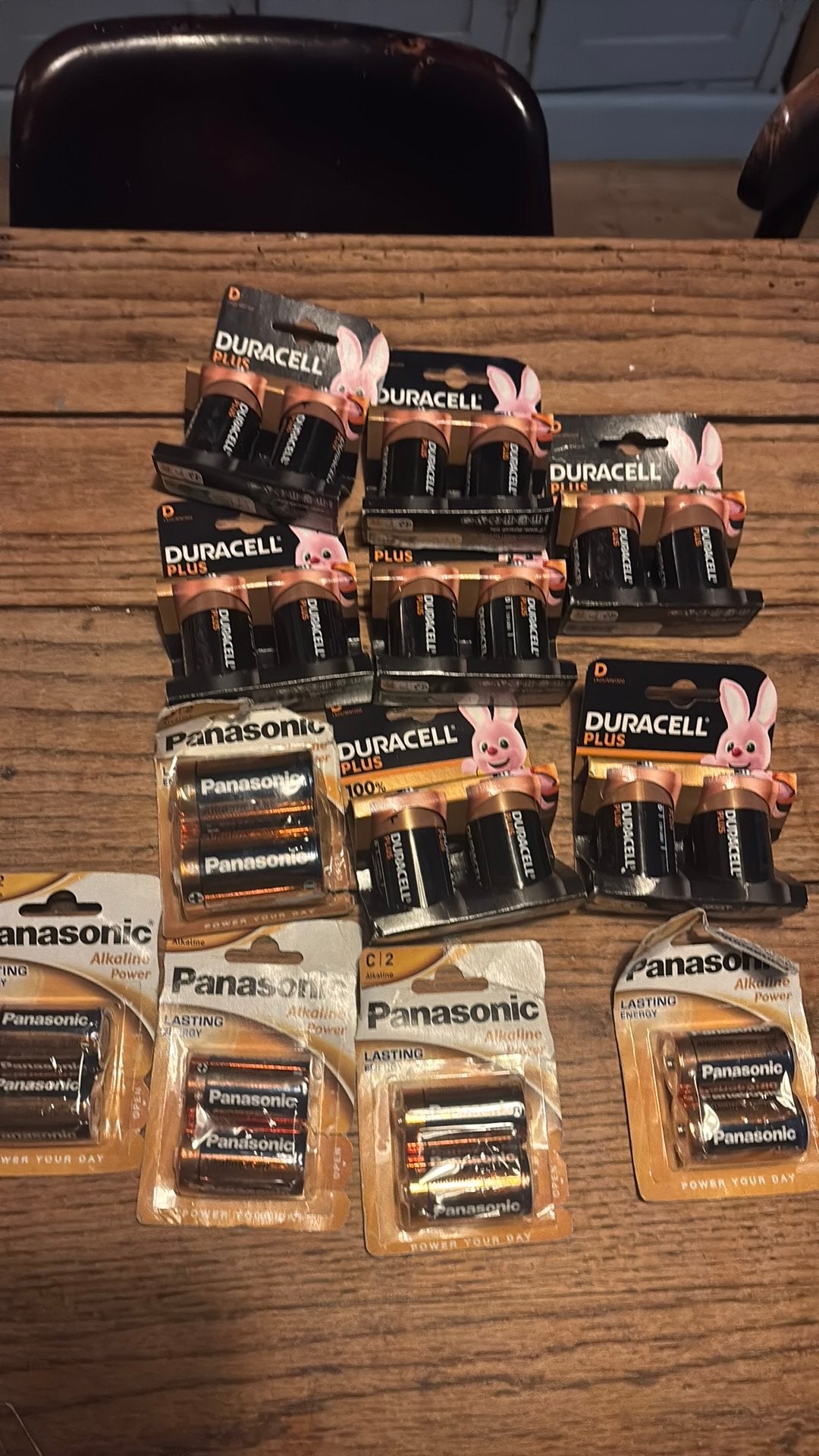 Batterijen duracell en panasonic, Ophalen of Verzenden, Winkel, Super of Benzinepomp, Zegels, Bonnen of Punten