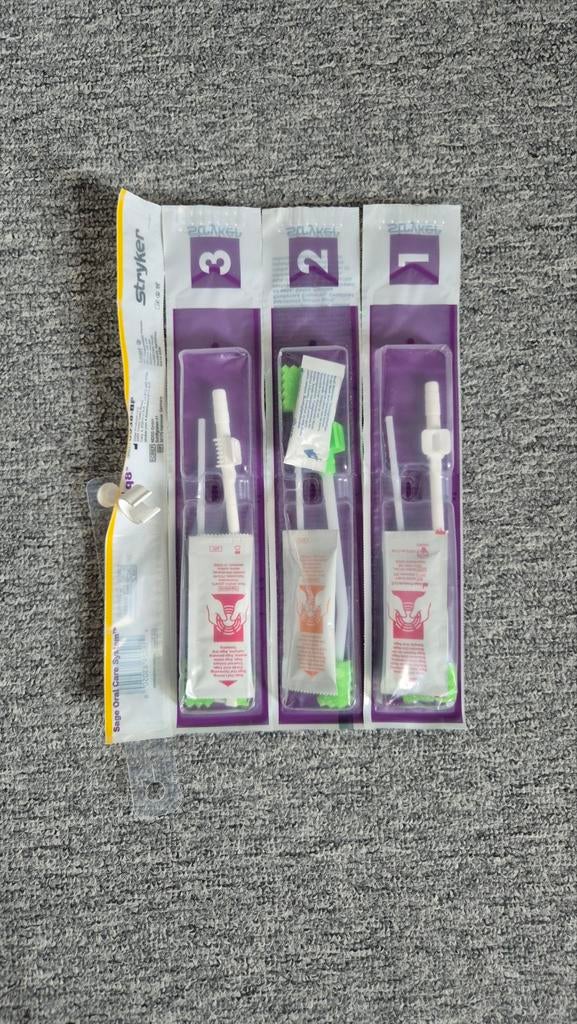 Stryker mondhygiëne. Oral Care

25 stuks., Sieraden, Tassen en Uiterlijk, Uiterlijk | Mondverzorging, Ophalen of Verzenden, Nieuw