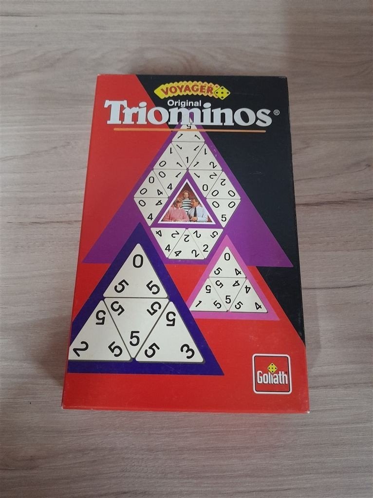 Triominos voyager - s4586, Verzenden, Zo goed als nieuw