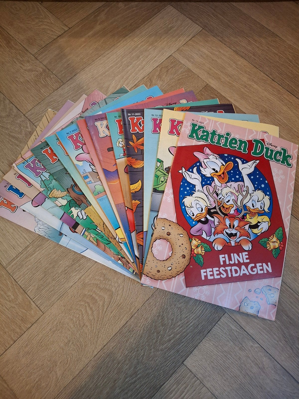 14x Katrien Duck grote favoriet bij kids meer ducks te koop!, Complete serie of reeks, Ophalen of Verzenden, Zo goed als nieuw