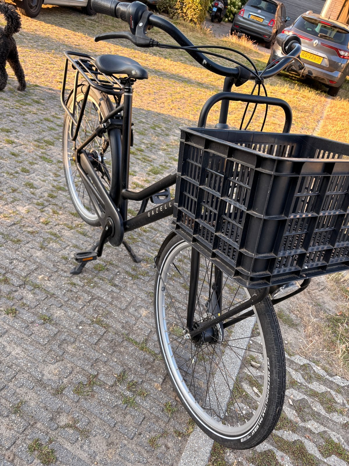 Gazelle Heavy Duty damesfiets maat 57, Fietsen en Brommers, Fietsen | Dames | Omafietsen, 56 cm of meer, Ophalen, Zo goed als nieuw