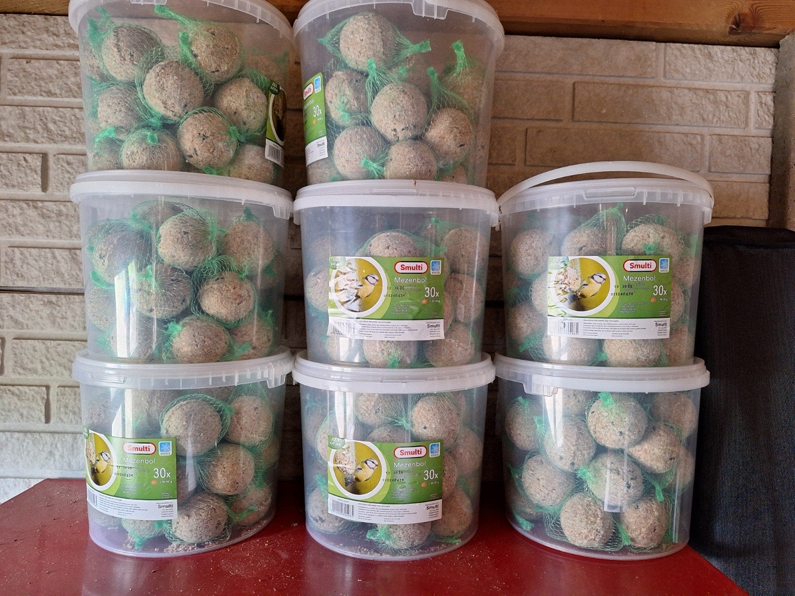 Mezenbollen emmers, Ophalen of Verzenden, Nieuw