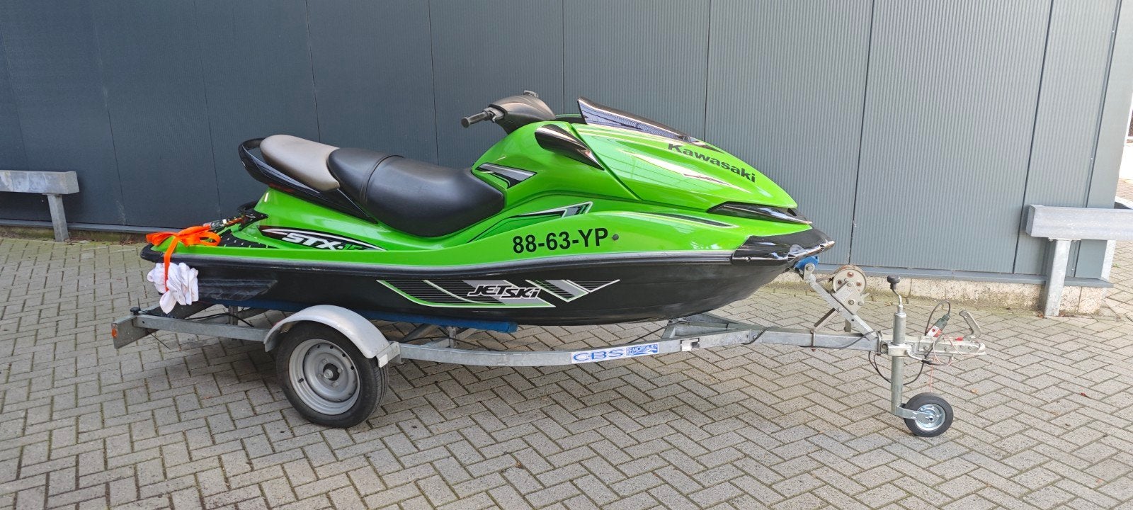 Zeer mooie Kawasaki 250 ultra waterscooter, Watersport en Boten, Jetski's en Waterscooters, Ophalen, Gebruikt, Benzine, 200 pk of meer