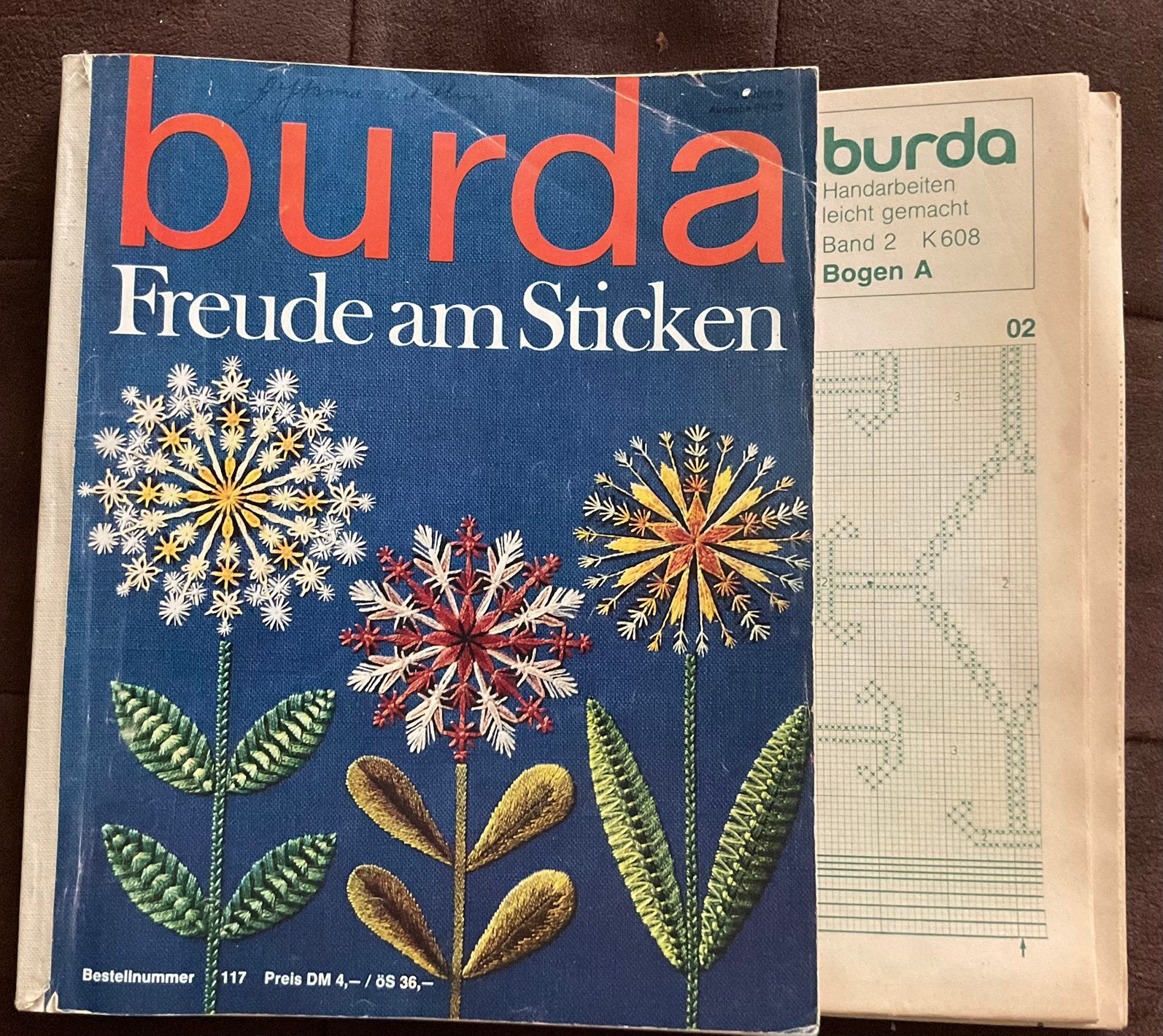 Burda borduur special, Ophalen of Verzenden, Zo goed als nieuw, Patroon