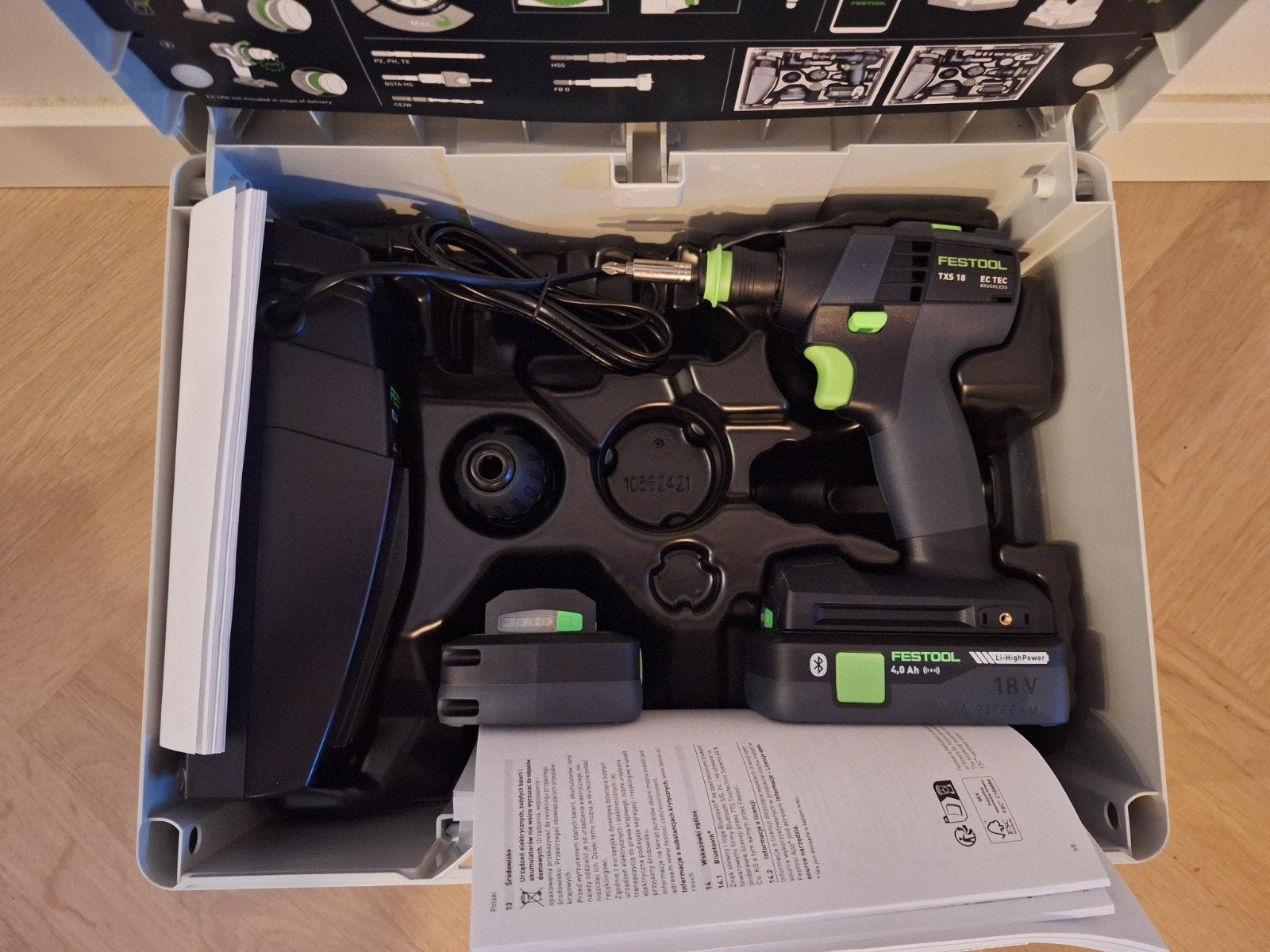 Festool TXS 18 TBX4,0 I-Plus 18V, Ophalen of Verzenden, Nieuw, Boor- en Schroefmachine