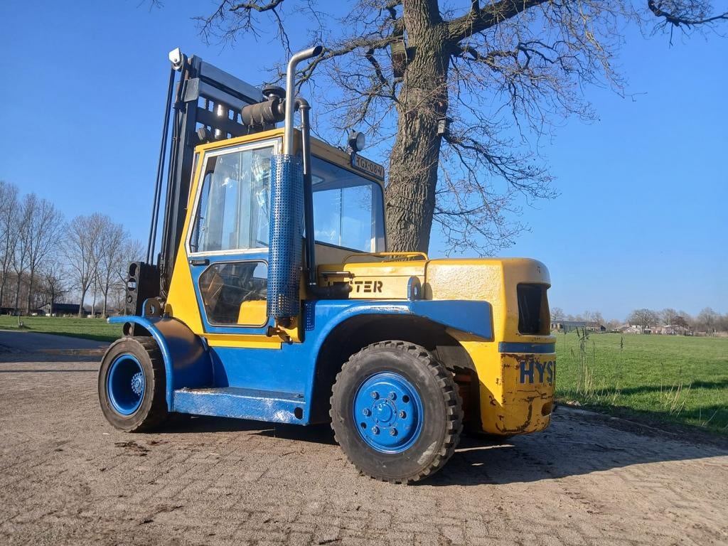 Hyster H130 Diesel Heftruck 7 Ton - 3.5m - Kenteken, Ophalen, Diesel, Heftruck