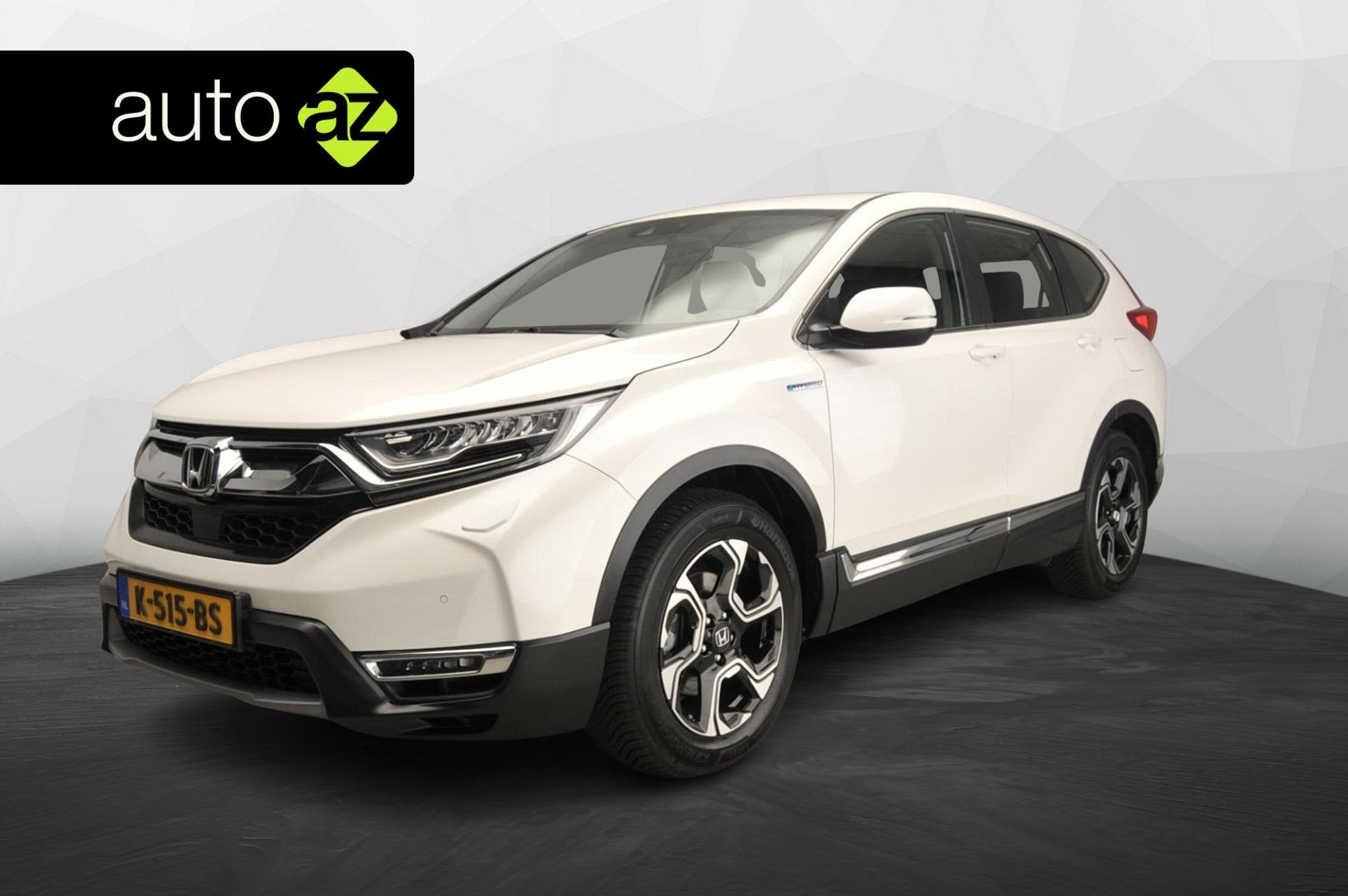 Honda CR-V 2.0 Hybrid Business Edition Hoge zit | Camera | N, Auto's, Stof, Gebruikt, 4 cilinders, Wit
