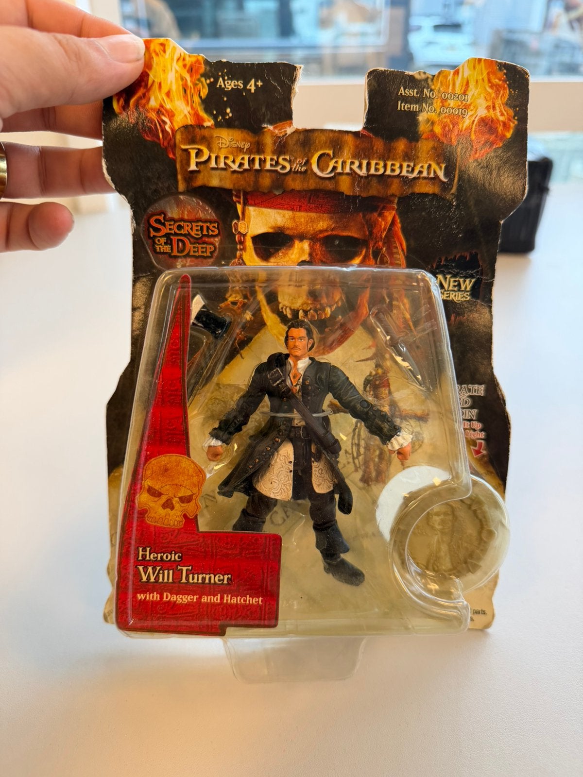 Pirates of the Caribbean Will Turner Zizzle Figuur MOC, P, P, P, Nieuw