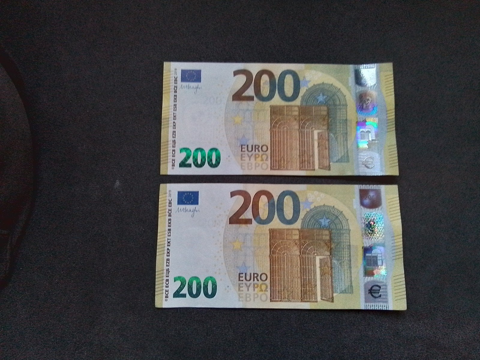 De laaste 200 eurobiljet 2019 nooit in omloop geweest, Postzegels en Munten, Bankbiljetten | Europa | Eurobiljetten, Ophalen of Verzenden