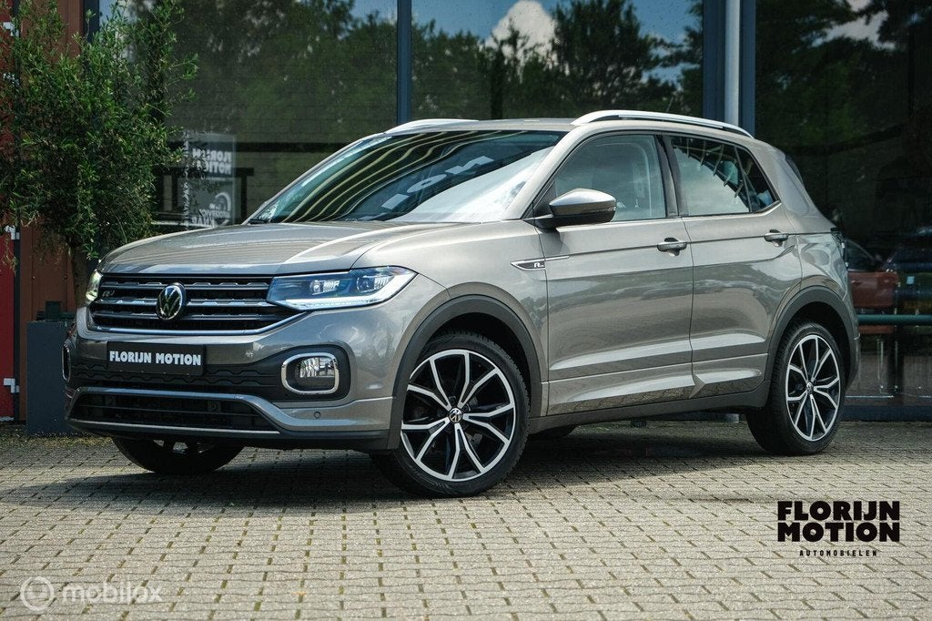 Volkswagen T-Cross 1.0 TSI R-Line | Camera | ACC | Trekhaak, Auto's, Volkswagen, Bedrijf, Te koop, T-Cross, ABS, Achteruitrijcamera