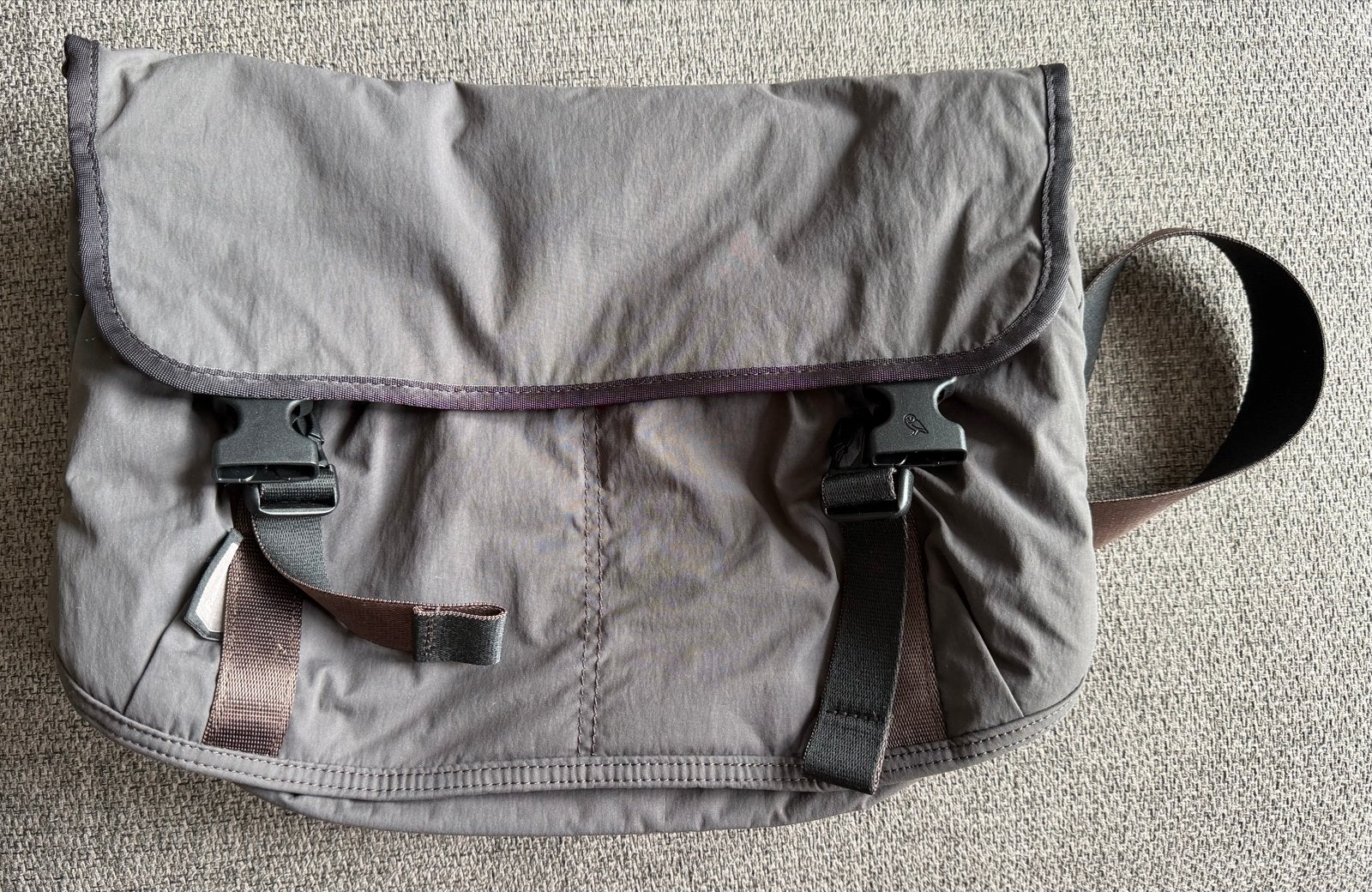 Bellroy Stijlvolle schoudertas - Grijs/Bruin, Ophalen of Verzenden, Zo goed als nieuw, Grijs, Overige merken