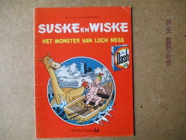 adv5518 suske en wiske dash, Boeken, Stripboeken, Eén stripboek, Ophalen, Gelezen