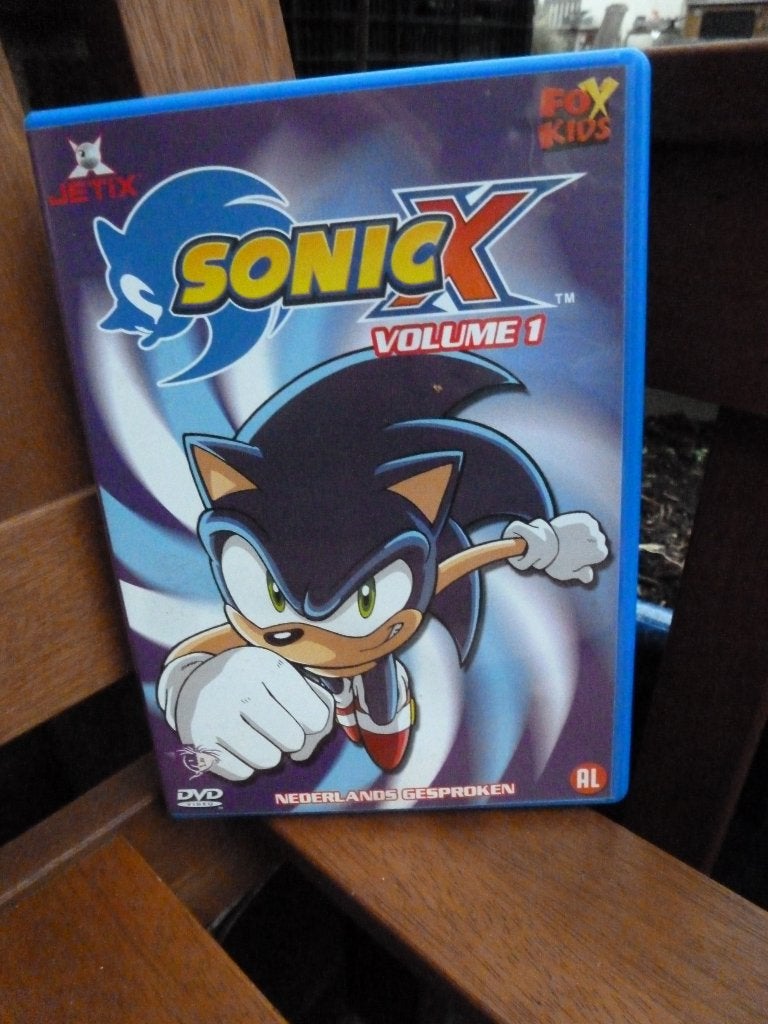 Sonic X volume 1 dvd, Alle leeftijden, Ophalen of Verzenden, Zo goed als nieuw