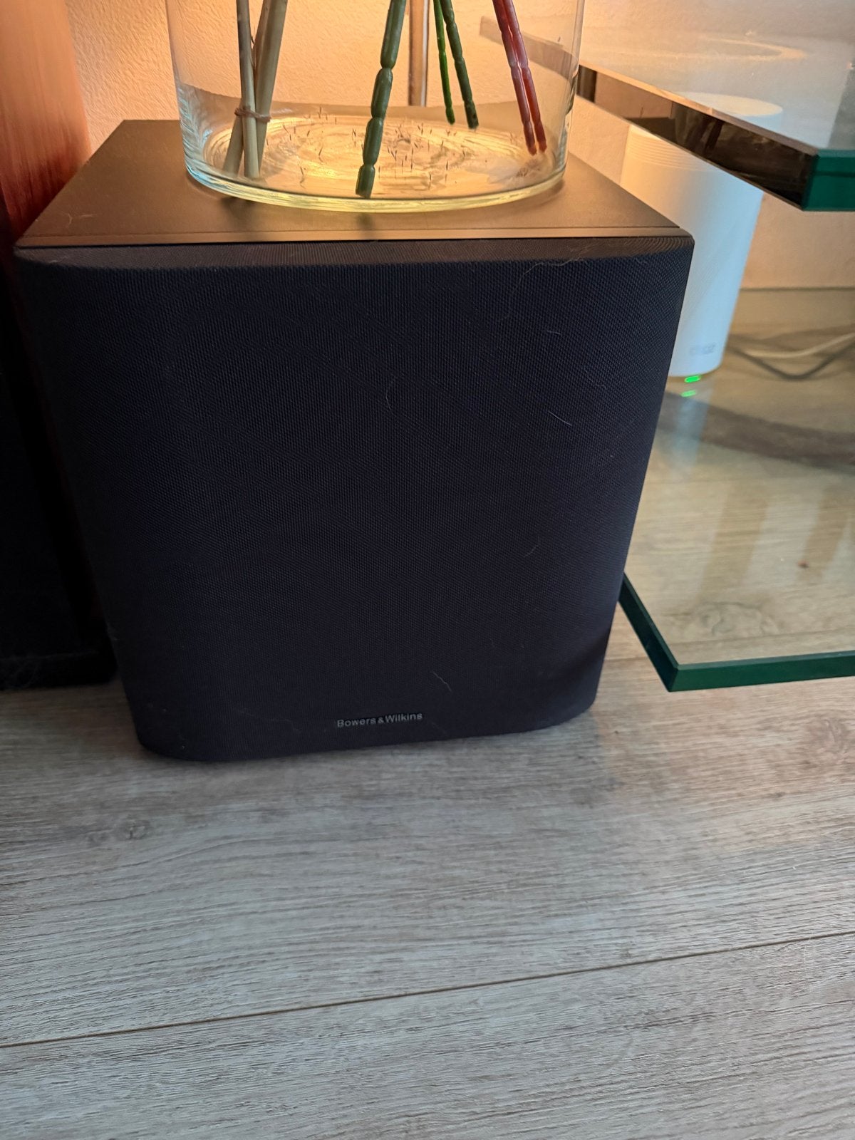 Bowers & Wilkins ASW608 Subwoofer, Subwoofer, Zo goed als nieuw, Bowers & Wilkins (B&W), Geschikt voor surround/home cinema