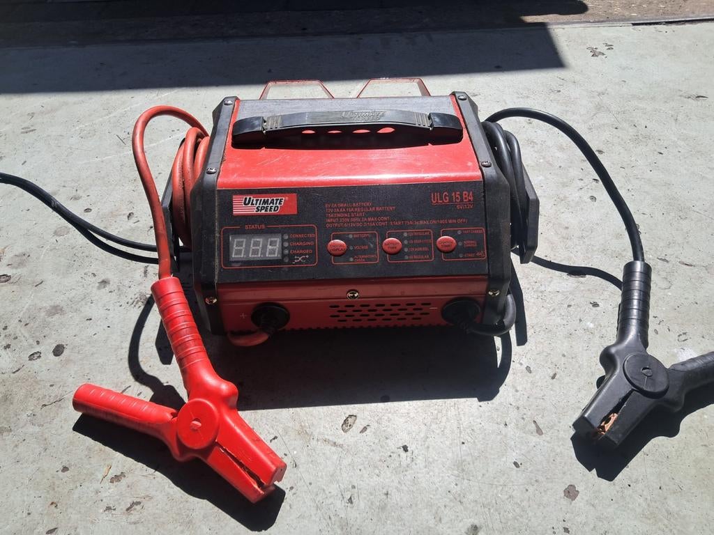 Ultimate Speed ULG 15 B4 Acculader 6V/12V, Ophalen of Verzenden, Gebruikt