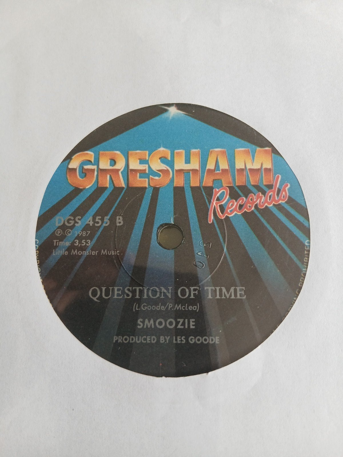 Smoozie - S.O.S. / Question of Time, Gebruikt, 7 inch, Ophalen of Verzenden, Pop