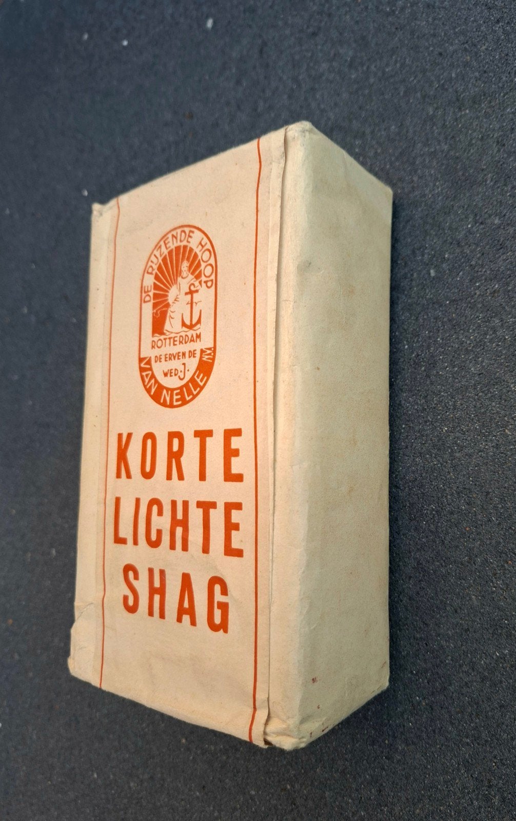 BAAL SHAG Jaren 60              VAN NELLE  - ROTTERDAM, Ophalen of Verzenden, Zo goed als nieuw, Tabaksdoos of Verpakking