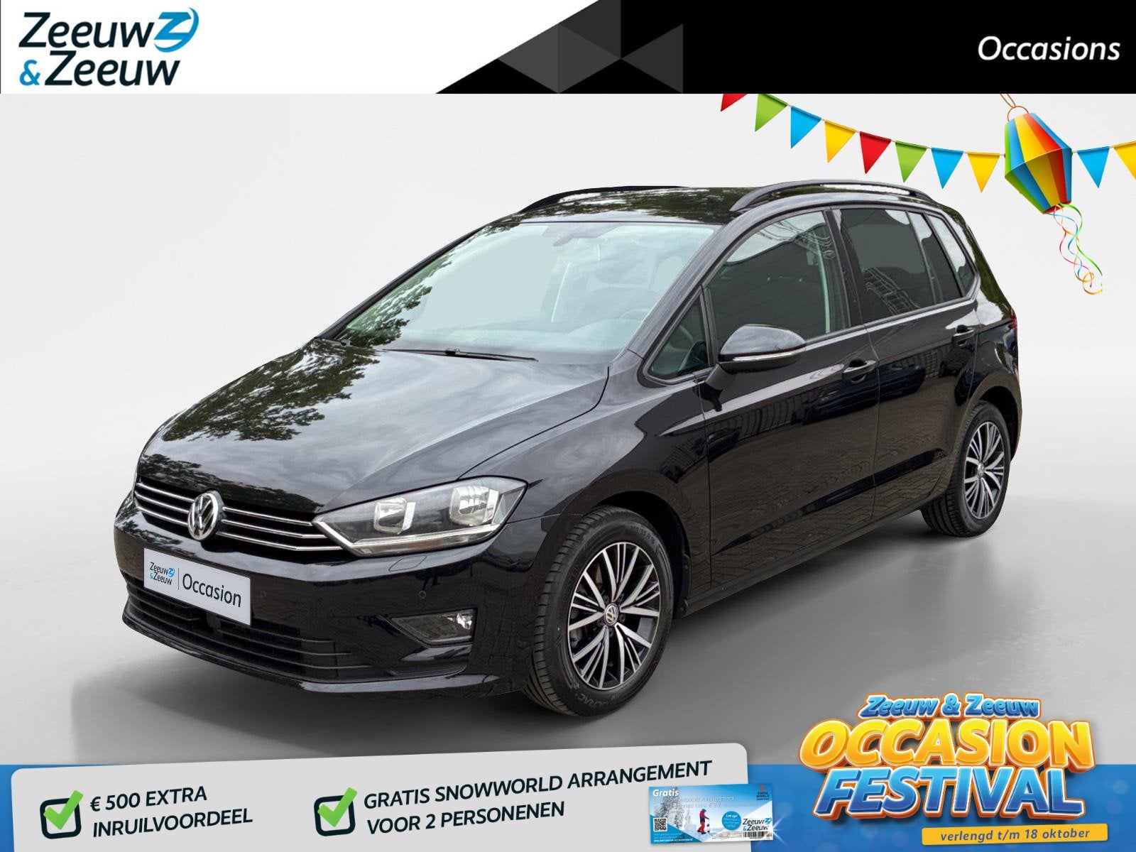 Volkswagen Golf Sportsvan 1.4 TSI Highline | Adaptive Cruise, Auto's, 125 pk, Gebruikt, Euro 6, 4 cilinders