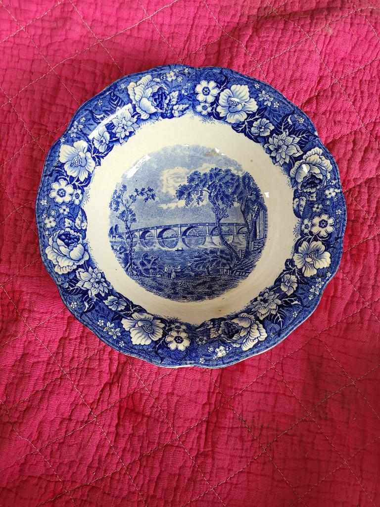 Mooie delftsblauw serveerschaal, Ophalen of Verzenden, Overige stijlen, Porselein, Schaal of Schalen