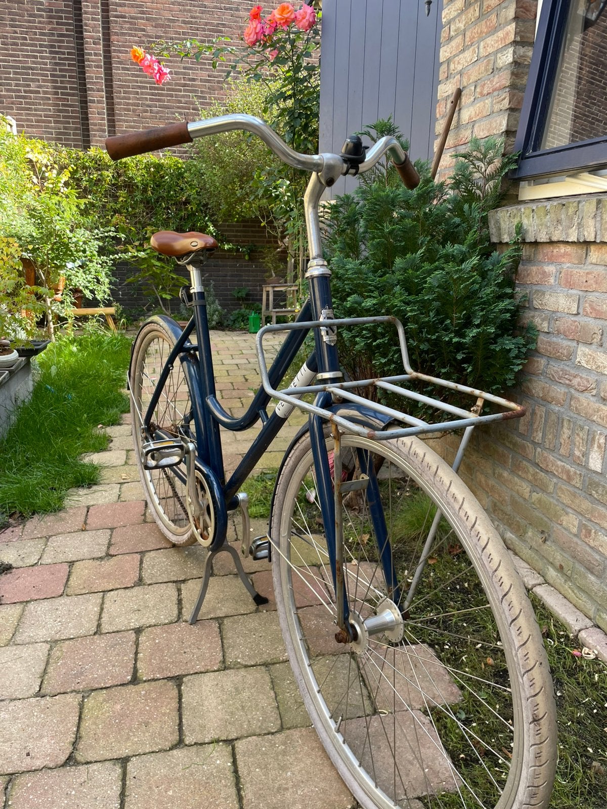Veloretti Robyn marineblauw, Fietsen en Brommers, Terugtraprem, Ophalen, Overige merken, 53 tot 56 cm