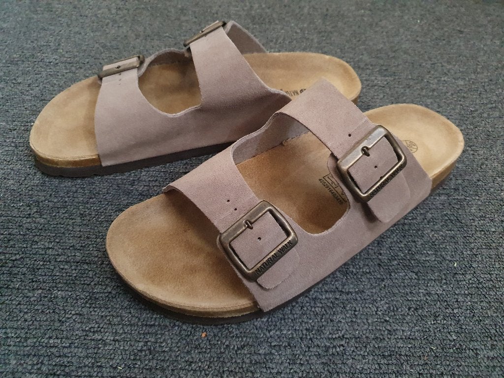 Livergy sandalen heren beige / taupe mt 43 ZGAN, Sandalen, Overige kleuren, Ophalen of Verzenden, Zo goed als nieuw