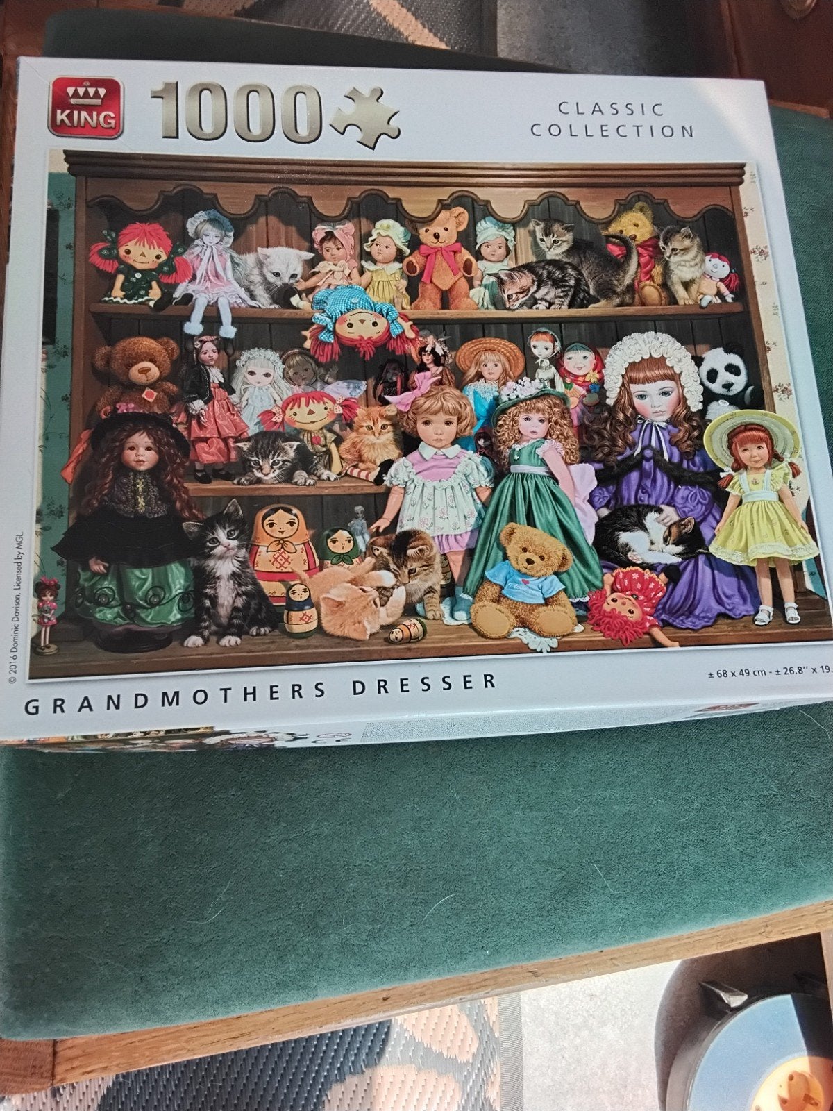 king puzzel, Ophalen of Verzenden, 500 t/m 1500 stukjes