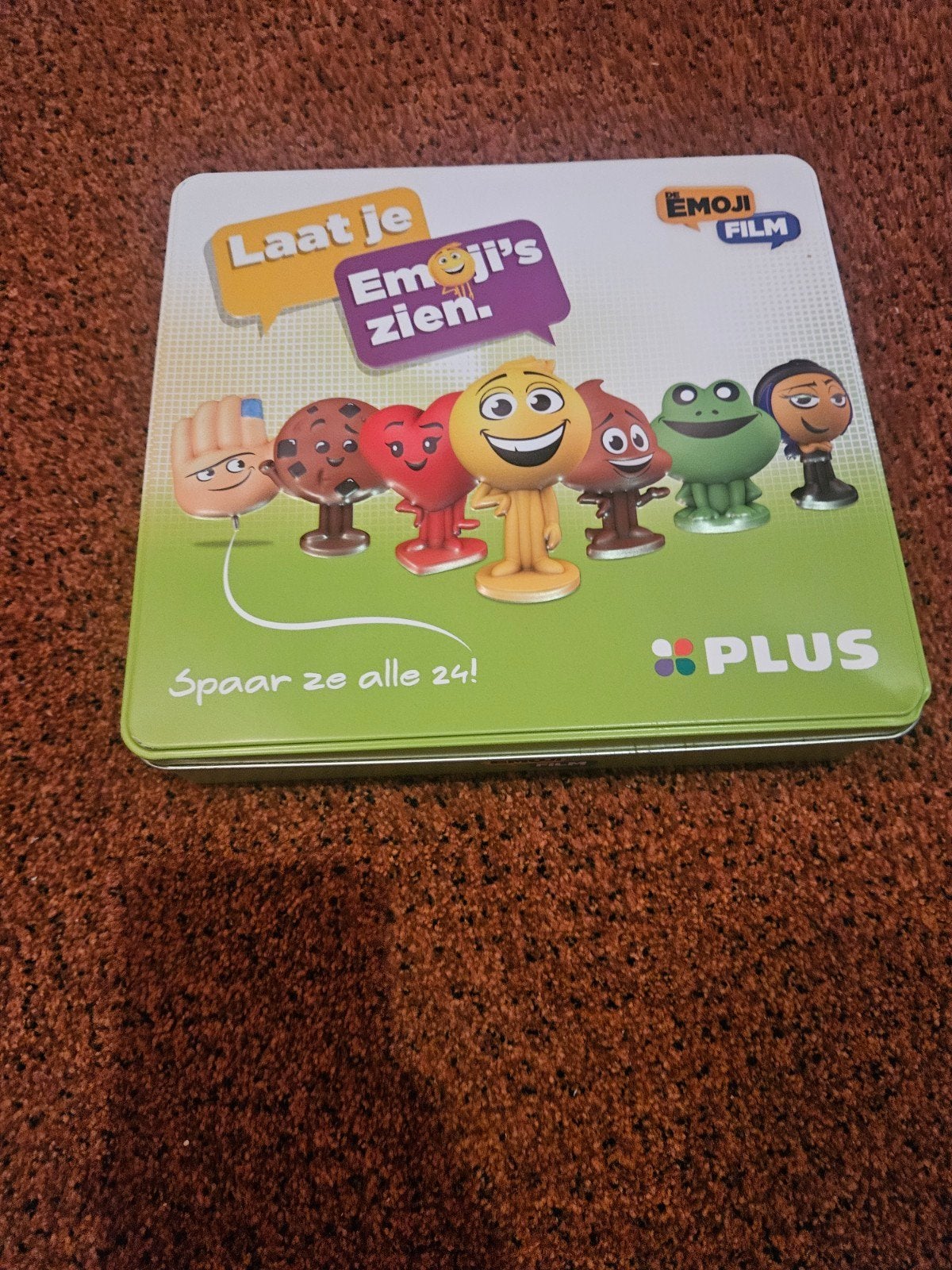 Complete set Plus Emoji's in bewaarblik, Verzamelen, Ophalen of Verzenden, Zo goed als nieuw