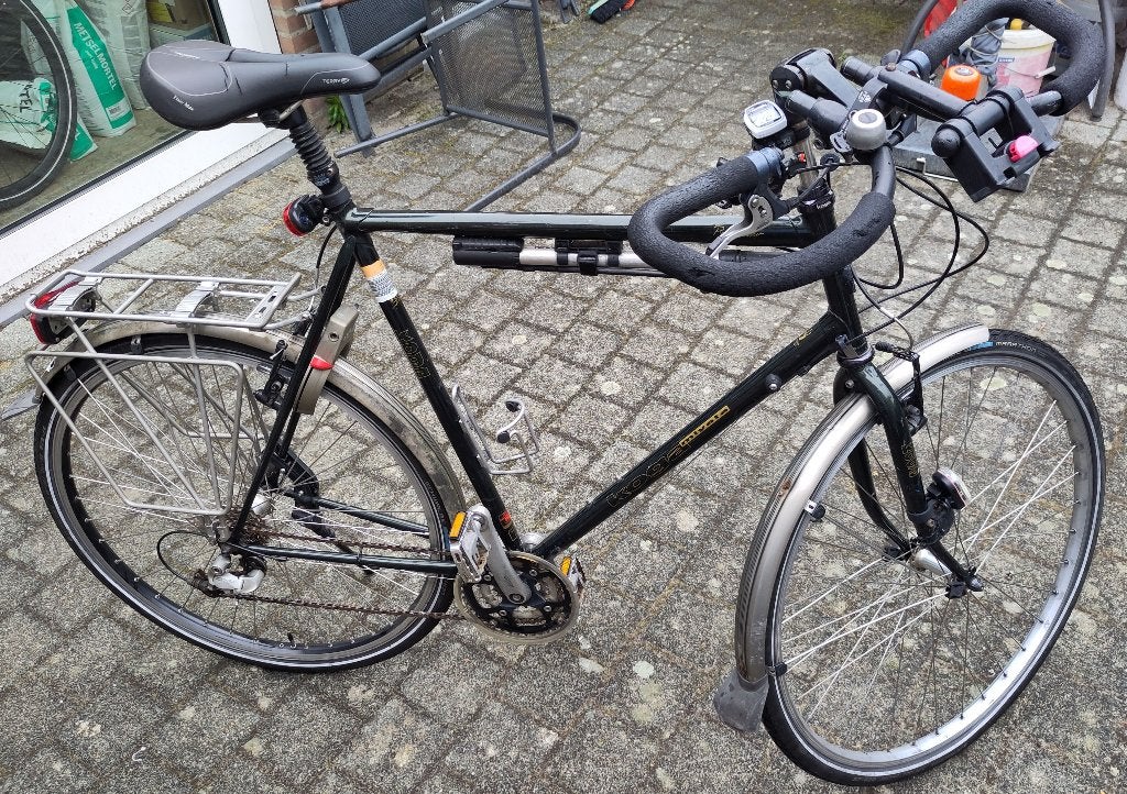 Retro Koga Miyata Randonneur 63cm heren (opknapper), Ophalen, 28 inch, Gebruikt, Velgrem