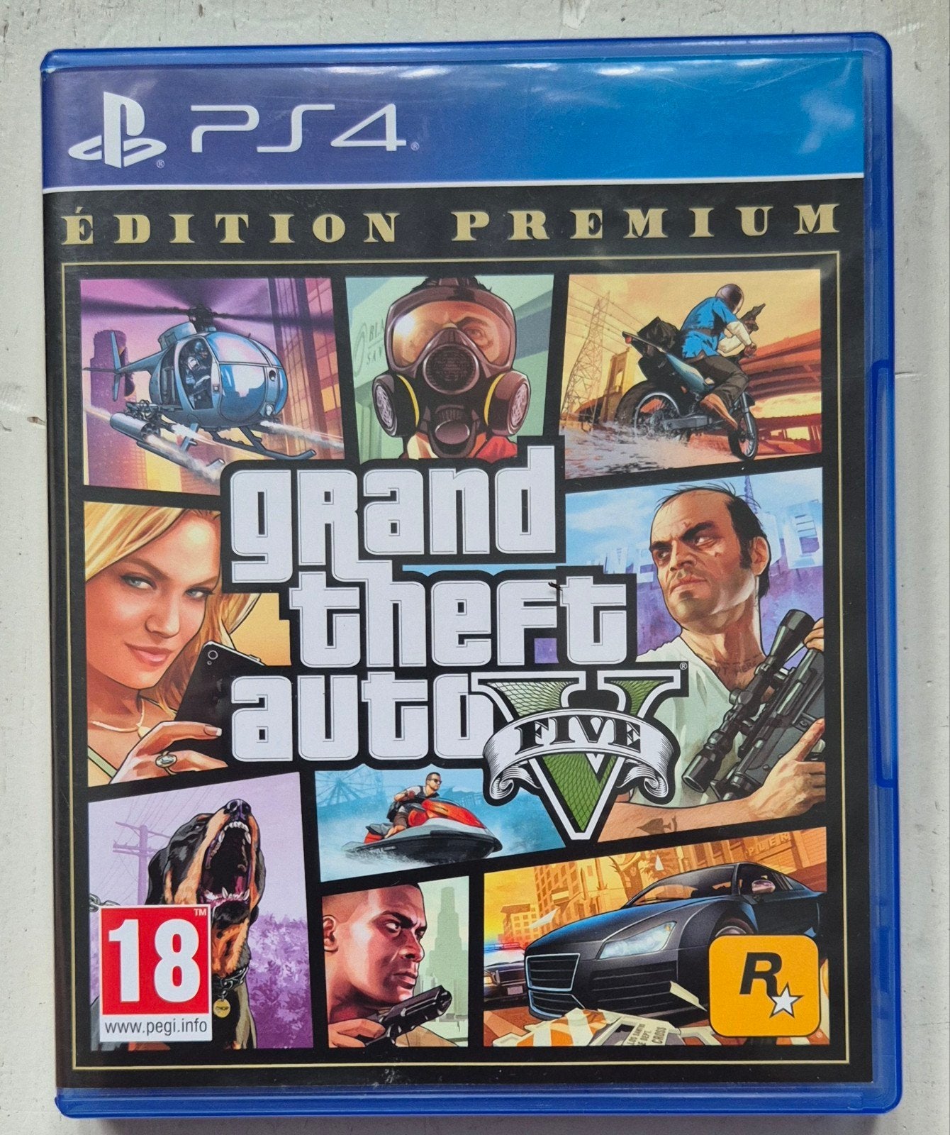 Grand Theft Auto V (GTA 5) PS4 - Premium Editie, Avontuur en Actie, Online, Vanaf 18 jaar, 1 speler