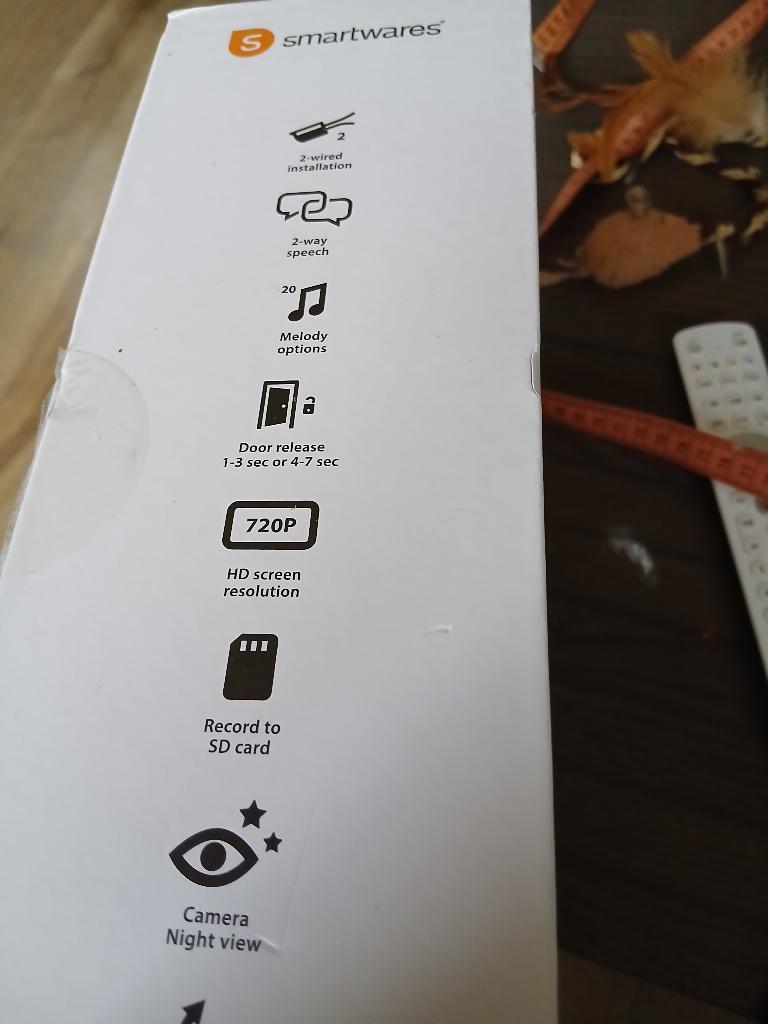 Video intercom system, Ophalen of Verzenden, Ingebouwde camera, Nieuw, Bedraad