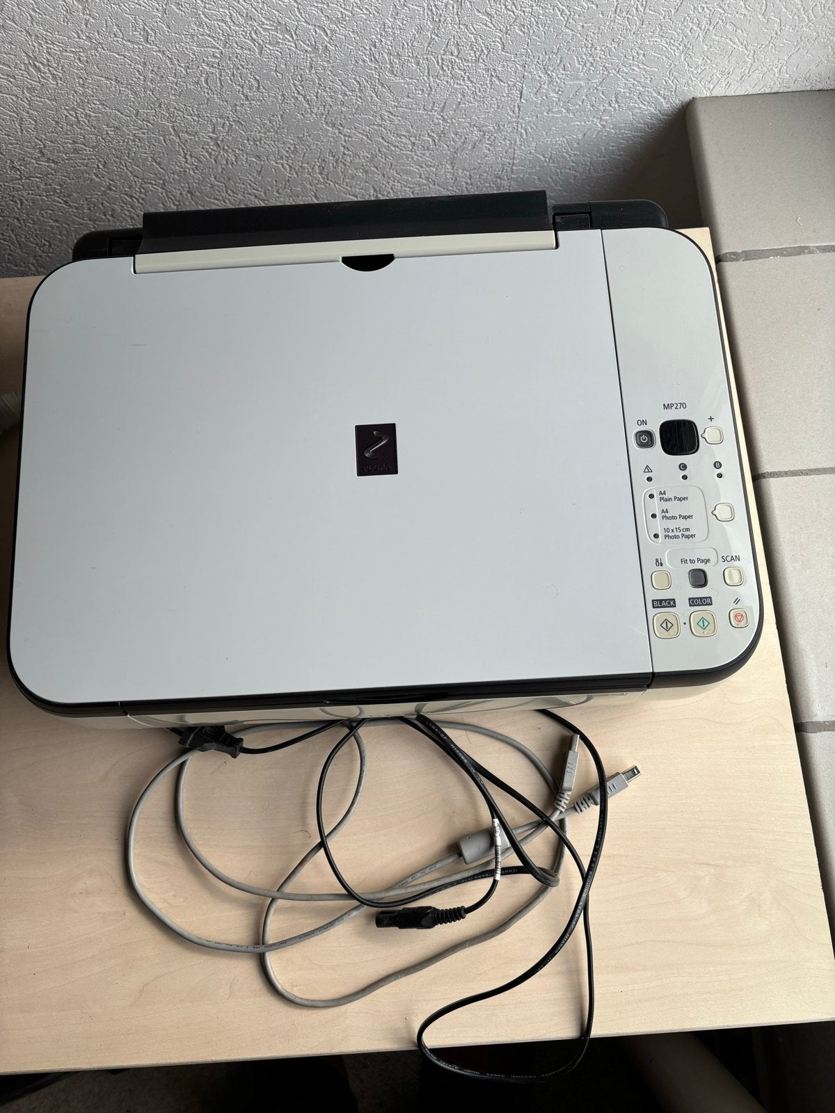Canon Pixma MP270 All-in-One Printer - Print, Scan, Kopieer, Computers en Software, Printers, Ophalen, Gebruikt, Inkjetprinter