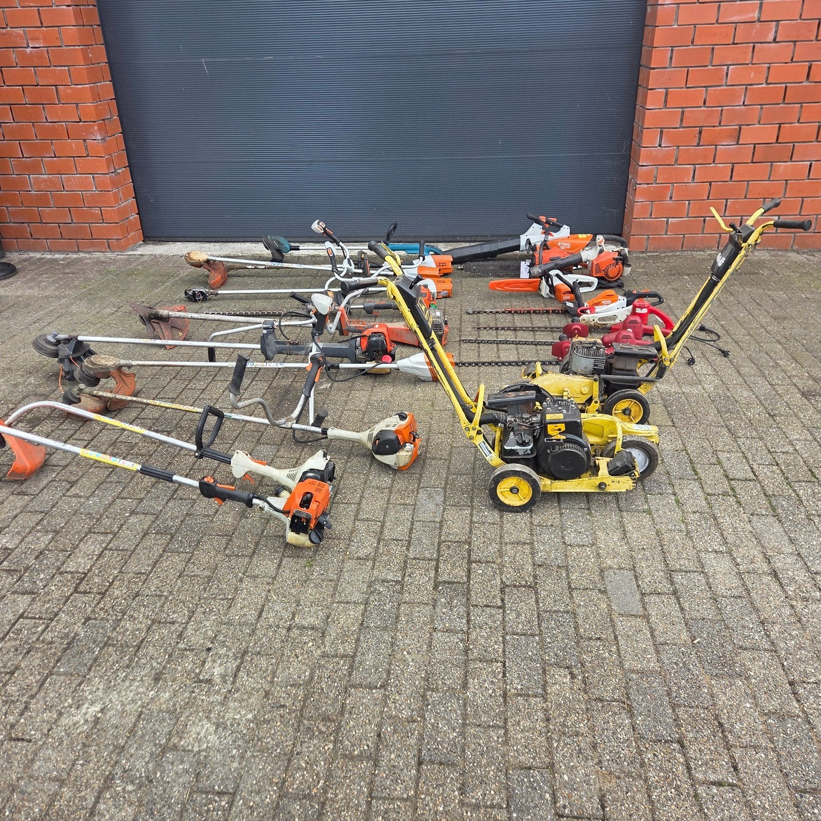 Diverse Tuinmachines, Bladblazers, Kettingzagen, Heggenschaa, Tuin en Terras, Ophalen, Gebruikt, Overige soorten, Stihl