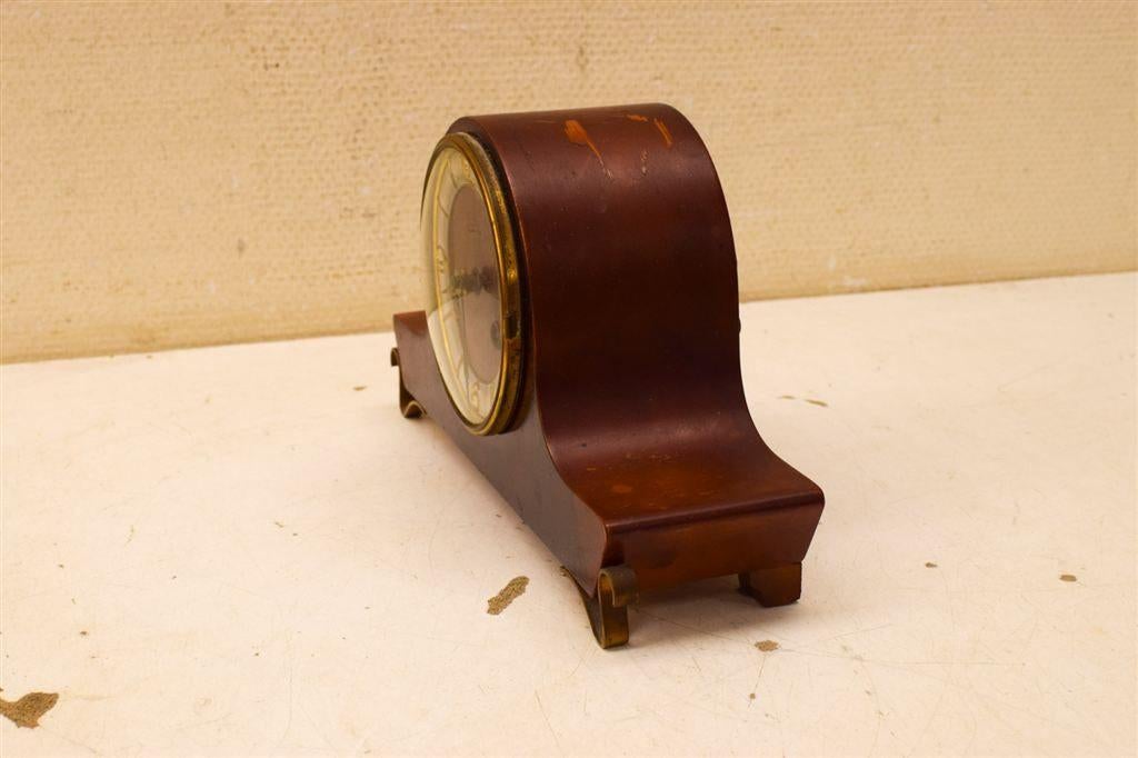 Schouwklok 48705, Huis en Inrichting, Woonaccessoires | Klokken, Ophalen of Verzenden, Gebruikt, Wandklok